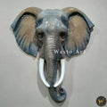 Elephant Mural Wall Hanging – 3.5x3 ft | Handcrafted Majestic Wall Art